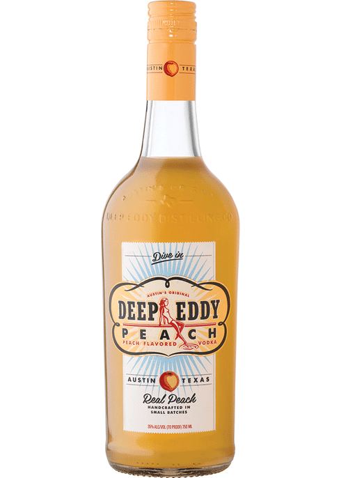 VODKA DEEP EDDY PEACH  750 ML