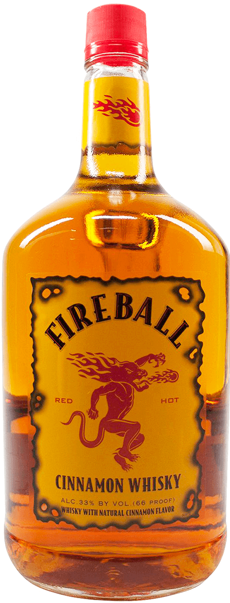 FIREBALL CINNAMON WHISKEY 1.75 ML